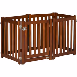 Descrizione: Questo cancelletto per cani PawHut è composto da 6 pannelli modulabili per dargli la forma che preferisci. Puoi  ...