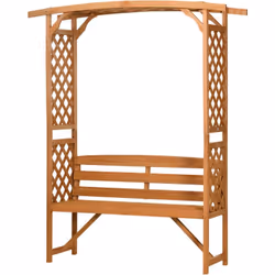 Descrizione: Scopri la bellezza di questa panca da giardino Outsunny. La nostra panchina con arco sarà un'ottima aggiunta al ...