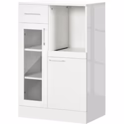 Descrizione: Tenere in ordine la tua casa non è mai stato così semplice con questa credenza moderna HOMCOM! Ha un design mini ...