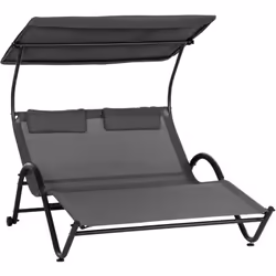 Descrizione: Porta la spiaggia a casa tua con il lettino sdraio Outsunny per avere l'atmosfera rilassante dell'estate nei tuo ...