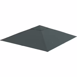 Descrizione: Rinnova il look del tuo gazebo da giardino 3x3 m grazie a questa copertura di ricambio Outsunny. Il telo in poli ...