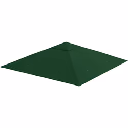 Descrizione: Rinnova il look del tuo gazebo da giardino 3x3 m grazie a questa copertura di ricambio Outsunny. Il telo in poli ...