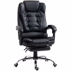 Descrizione: Passi la maggior parte della giornata al PC? Questa poltrona ergonomica HOMCOM sarà in grado di offrirti una sed ...