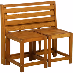 Descrizione: Che si tratti di un pranzo in compagnia nel fine settimana o di un incontro serale, questo set da giardino Outsu ...
