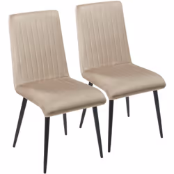 Descrizione: Rinnova l'arredamento della tua casa con queste sedie da sala da pranzo HOMCOM! Utilizza il set di sedie come ar ...
