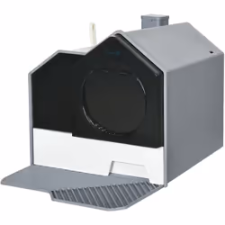 Descrizione: Questa lettiera per gatti dall'originale design a forma di casetta è un regalo perfetto per i tuoi amici. La str ...