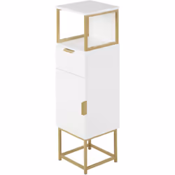 Descrizione: Se lo spazio in bagno non ti basta mai, aggiungi questa elegante colonna bagno kleankin al tuo arredamento. Con  ...