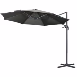 Descrizione: L'ombrellone da giardino Outsunny è perfetto in ogni spazio esterno. Il robusto telaio in alluminio e acciaio è  ...