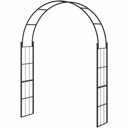 Descrizione: Dai uno stile da sogno ai tuoi spazi esterni con l'archetto da giardino Outsunny. Realizzato con solidi tubi in  ...