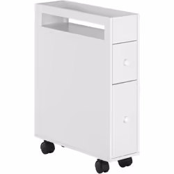 Descrizione: Questo mobiletto salva spazio da bagno ti aiuterà a tenere in ordine i tuoi prodotti. Grazie al suo design compa ...