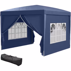 Descrizione: Il nostro gazebo da giardino pieghevole Outsunny è l'alleato ideale per qualsiasi evento all'aria aperta. La str ...