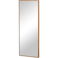 Specchio da parete con Ganci inclusi, 45x125cm in Legno di Pino - Homcom