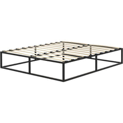 Struttura Letto e Contenitore 190x160x35cm in Acciaio e Compensato - Homcom