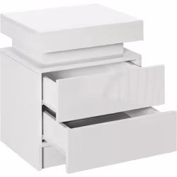 Descrizione: Trasforma l'arredamento della tua camera da letto con il nostro comodino moderno HOMCOM! Dotato di 16 colori di ...