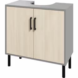 Descrizione: Questo mobile sotto lavabo per il bagno kleankin si inserisce direttamente sotto il lavandino insieme ad un'arma ...