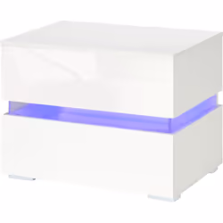 Descrizione: Trasforma l'arredamento della tua camera da letto con il nostro comodino moderno HOMCOM! Dotato di 16 colori di ...