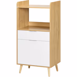 Descrizione: Questo mobiletto per microonde HOMCOM dal design pratico e compatto può essere l'elemento di svolta per la tua c ...