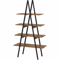 Descrizione: Rinnova lo stile della tua casa con questo scaffale libreria HOMCOM. Le tonalità rustiche del legno degli scaffa ...