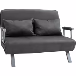 Descrizione: Questo divano letto HOMCOM si adatta perfettamente all'arredamento della stanza da letto o del soggiorno. Lo sch ...