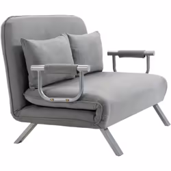 Descrizione: Questo divano letto HOMCOM si adatta perfettamente all'arredamento della stanza da letto o del soggiorno. Lo sch ...