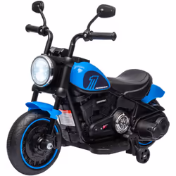 Descrizione: I tuoi giovani piloti non vorranno più scendere da questa moto elettrica per bambini HOMCOM una volta provata. Q ...