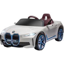 Homcom - Macchina Elettrica per Bambini 12V con Licenza bmw in pp e Metallo