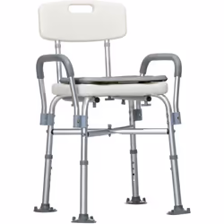 Descrizione: Realizzato come supporto in doccia o nella vasca da bagno, questa sedia per doccia HOMCOM è ideale per le person ...