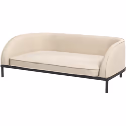 Descrizione: Prenditi cura del relax del tuo cane con questa cuccia da interno PawHut. Con il suo morbido rivestimento in tes ...