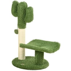 Torre per Gatti con Tiragraffi Pallina da Gioco e Piattaforma - Pawhut