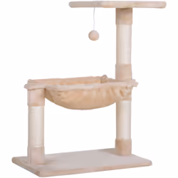 Descrizione: Regala un'oasi di divertimento e relax ai tuoi gatti con questo albero tiragraffi PawHut. Realizzato con un soli ...