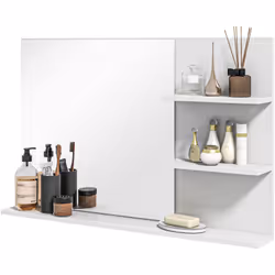 Descrizione: Accogli l'eleganza nei tuoi ambienti privati con il nostro specchio da bagno kleankin dallo stile moderno. Quest ...
