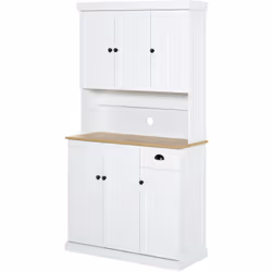 Descrizione: Rinnova lo stile della tua cucina in modo funzionale con questo mobile dispensa in stile rustico firmato HOMCOM. ...