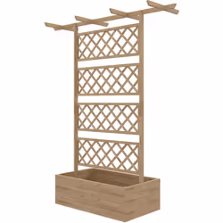 Descrizione: Dai alle tue piante lo spazio di cui hai bisogno con la nostra fioriera Outsunny. Realizzato in solido legno di ...