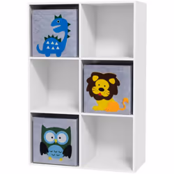 Descrizione: Lo scaffale portagiochi ZONEKIZ offre una soluzione organizzativa ideale per gli spazi in cui i bambini trascorr ...