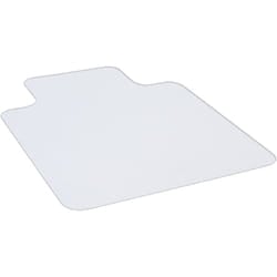 Homcom - Tappetino Salvapavimento per Sedia Ufficio in Plastica Trasparente