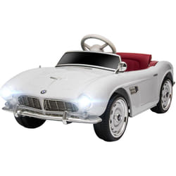 Homcom - Macchinina Giocattolo in pp e Acciaio Bianco con Licenza bmw 507