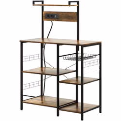Descrizione: Hai bisogno di uno spazio extra nella tua cucina? Scopri questa credenza moderna HOMCOM, perfetta da inserire in ...