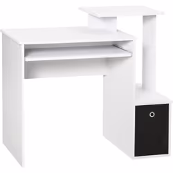 Descrizione: Vinsetto ti presenta questa elegante scrivania moderna, perfetta per la camera, il soggiorno, lo studio o l'uffi ...
