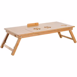 Descrizione: Questo supporto per PC in legno HOMCOM ha un design multifunzione che lo rende perfetto non solo per lavorare a ...