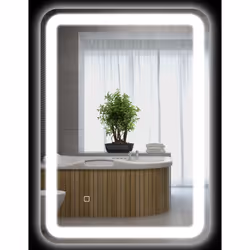 Descrizione: Con lo specchio bagno HOMCOM aggiungi un tocco di design e rendi la tua beauty routine quotidiana più facile. Ac ...