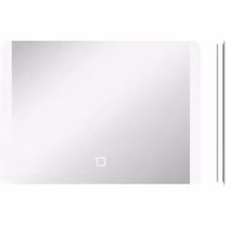 Descrizione: Lo specchio bagno HOMCOM porta un tocco di design nei tuoi spazi e rende la tua beauty routine quotidiana più fa ...