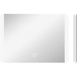 Specchio Bagno Touch Antiappannamento con led a 3 Temperature 70x50cm - Homcom