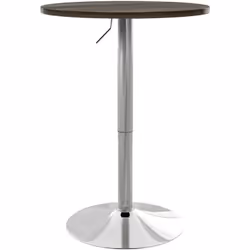 Descrizione: Crea un angolo bar nella tua casa con questo tavolino alto HOMCOM. Il piano d'appoggio in MDF girevole a 360° ti ...