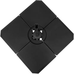 Outsunny - Base per Ombrellone a Braccio da Riempibile con Acqua o Sabbia 4 Pezzi