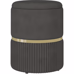 Descrizione: Se hai bisogno di spazio in casa e vuoi aggiungere eleganza al tuo arredamento, questo pouf contenitore HOMCOM è ...