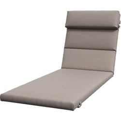 Outsunny Cuscino per Lettino Prendisole in Tessuto con Lacci Grigio Scuro