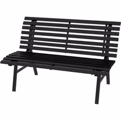 Descrizione: Con questa panchina da giardino porti eleganza e comodità in ogni spazio all'aperto. Realizzata in solido allumi ...