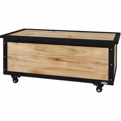 Descrizione: Questa robusta panca contenitore Outsunny da 121 litri è sufficiente per contenere accessori da giardino, attrez ...