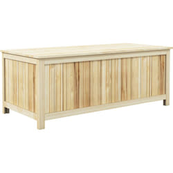 Outsunny - Baule da Esterno 172L in Legno di Abete 100x50x43cm Finitura Naturale
