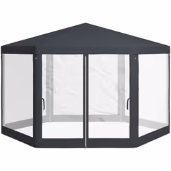 Descrizione: Questo gazebo da esterno Outsunny offre un riparo sicuro per tutti i tuoi eventi all'aperto. È ideale per ospita ...